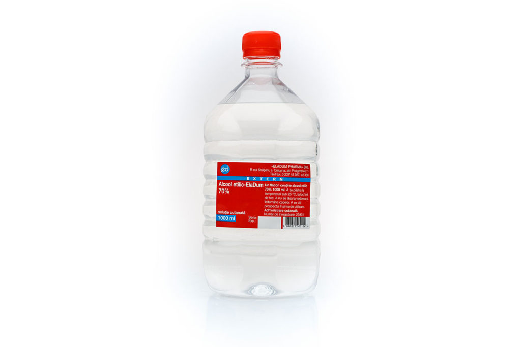 Ethyl Alcohol Eladum 70 1000 Ml Eladum Pharma